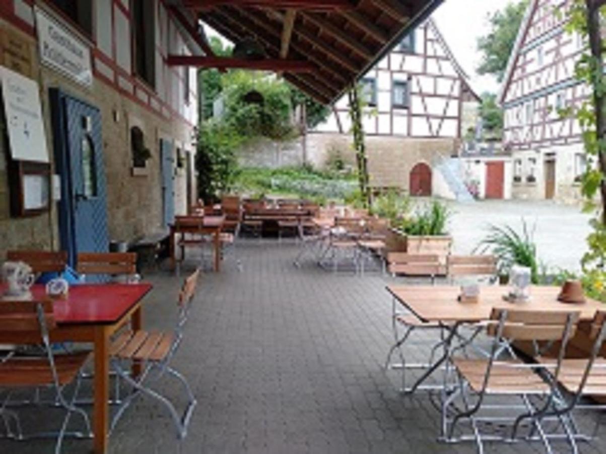 Gasthaus Holdermuehle Creglingen Exterior photo